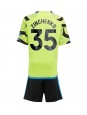 Arsenal Oleksandr Zinchenko #35 Venkovní dres pro děti 2023-24 Krátký Rukáv (+ trenýrky)